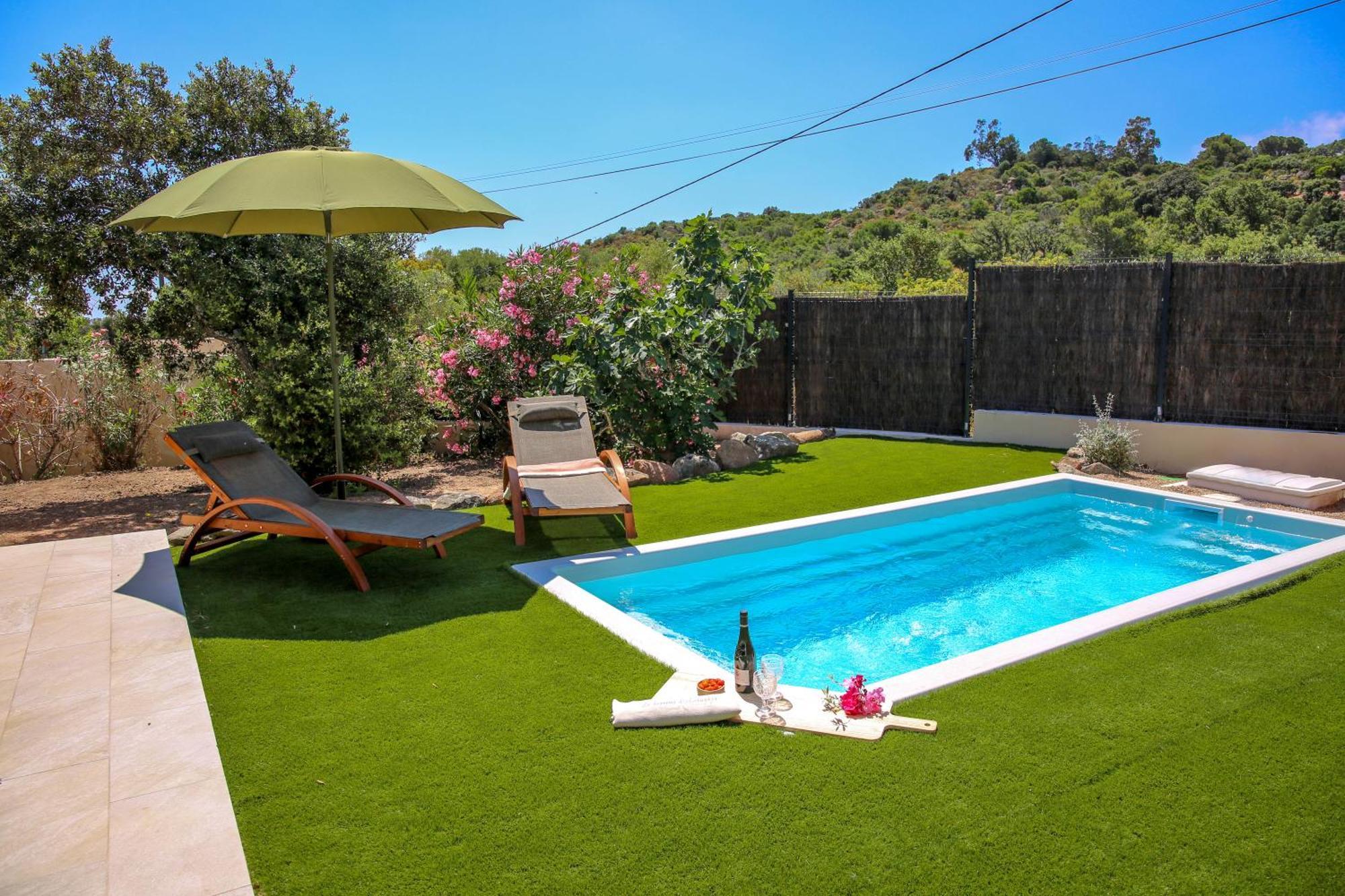 Le Berceau D'Asciaghju Palombaggia - Acces Plage Et Piscine Privee Porto-Vecchio  Exterior foto