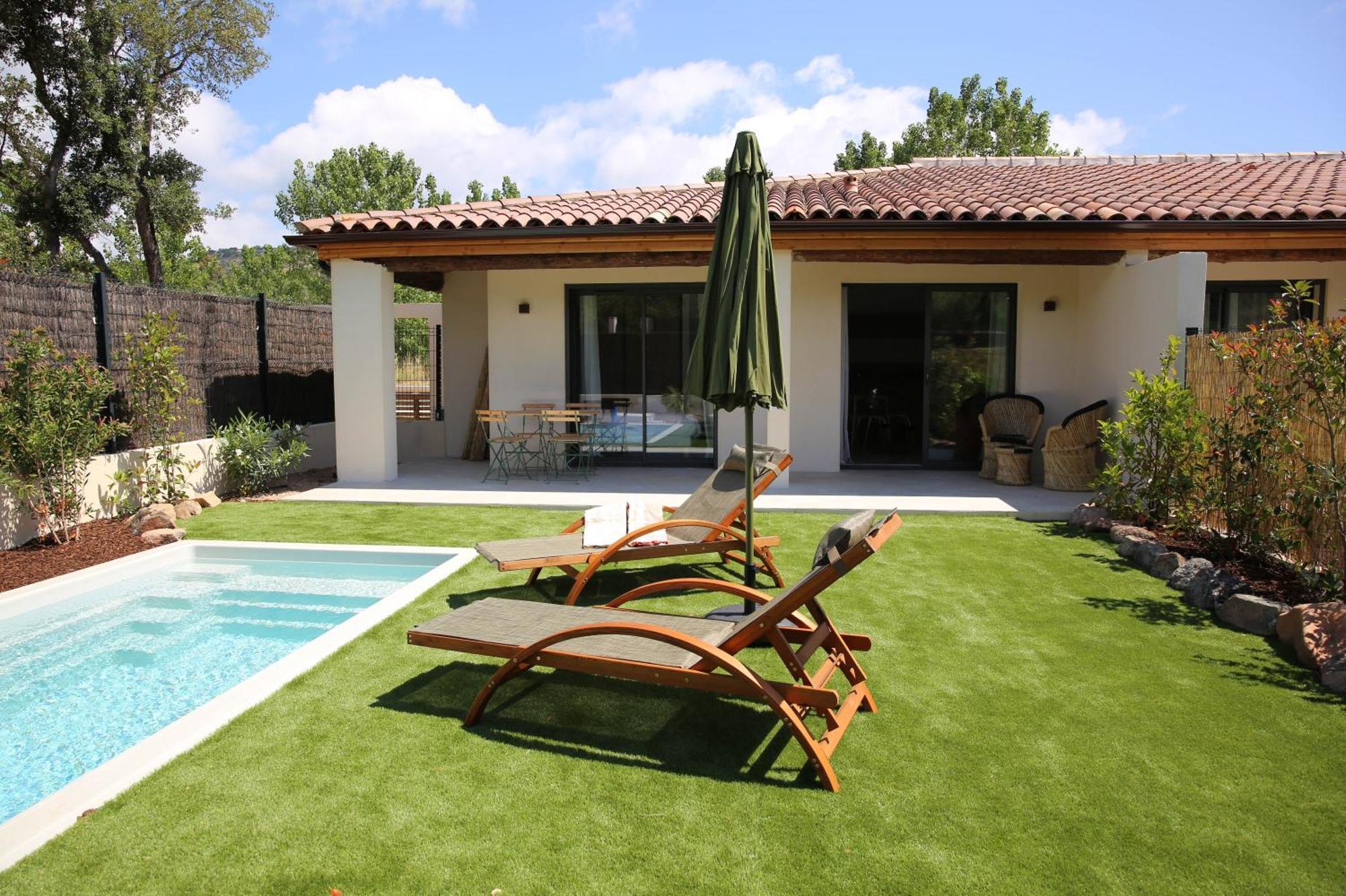 Le Berceau D'Asciaghju Palombaggia - Acces Plage Et Piscine Privee Porto-Vecchio  Exterior foto